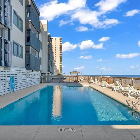 Ocean Breeze Beachfront Condo, Newly Renovated Myrtle Beach Extérieur photo